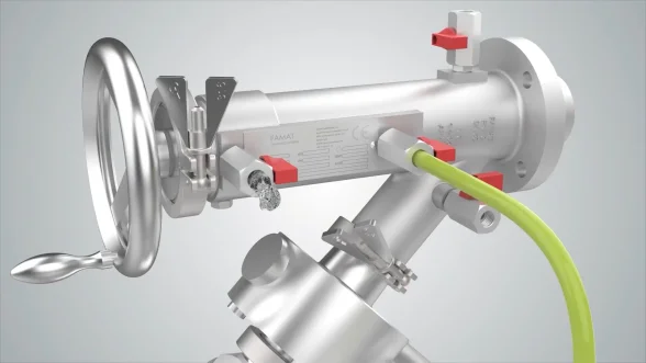 3D video instructions for industrial equipment